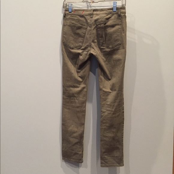 Gray/Olive Low-Rise Skinny Jeans size 1 - Picture 4 of 7